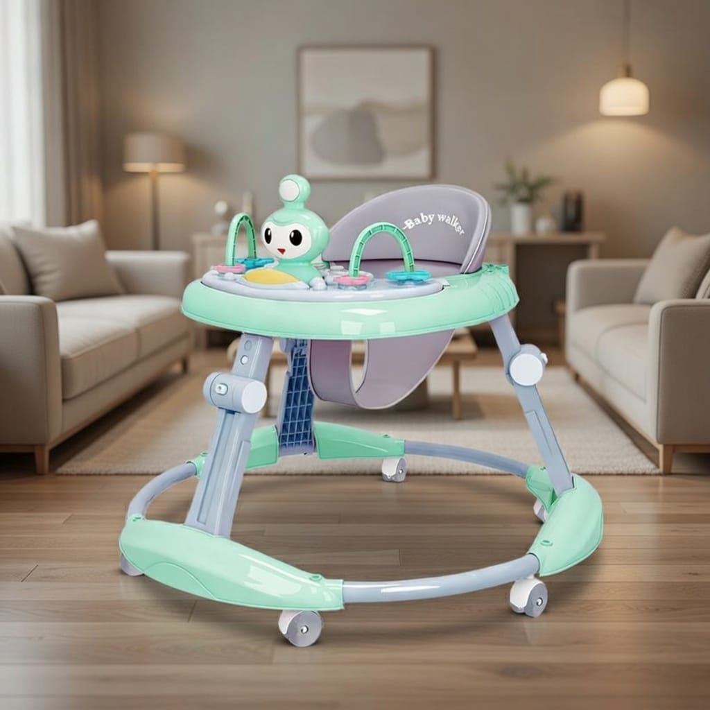 Trotteur Bébé Musical – Pliable & Réglable