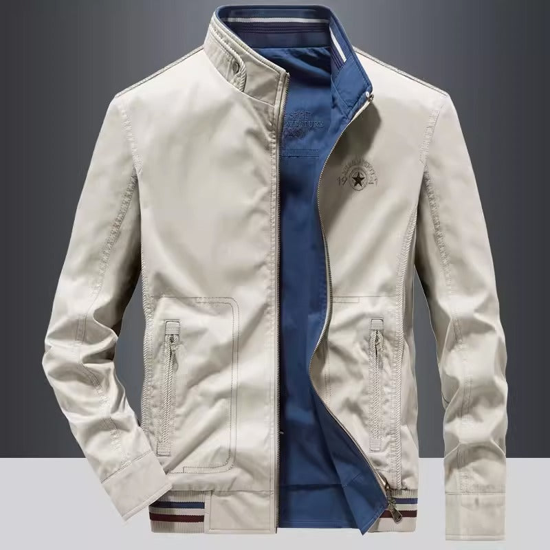 Importé - Jacket Coton Épais Double Faces Homme Manches Longues