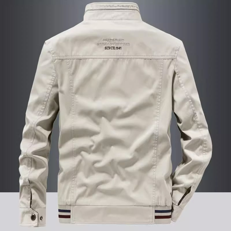 Importé - Jacket Coton Épais Double Faces Homme Manches Longues