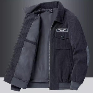 Importé - Jacket doublée en Velours Cardigan Homme Manches Longues