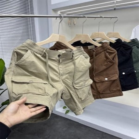 Importé - Short Culotte Homme Décontractés Multi-Poches