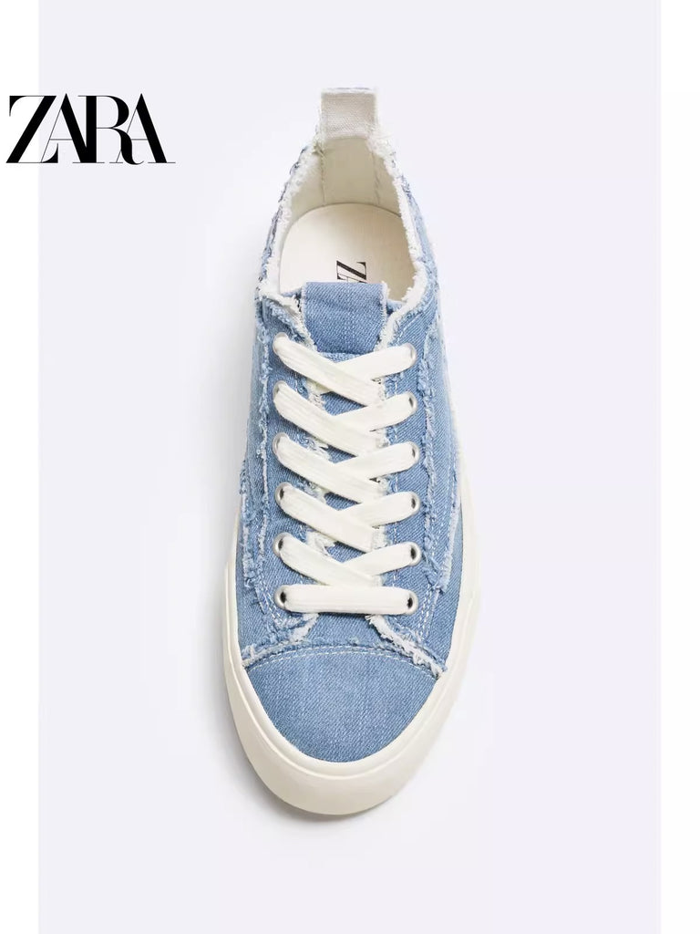 Importé - ZARA NEW - Chaussure Homme Sport baskets  Décontractées - Bleu