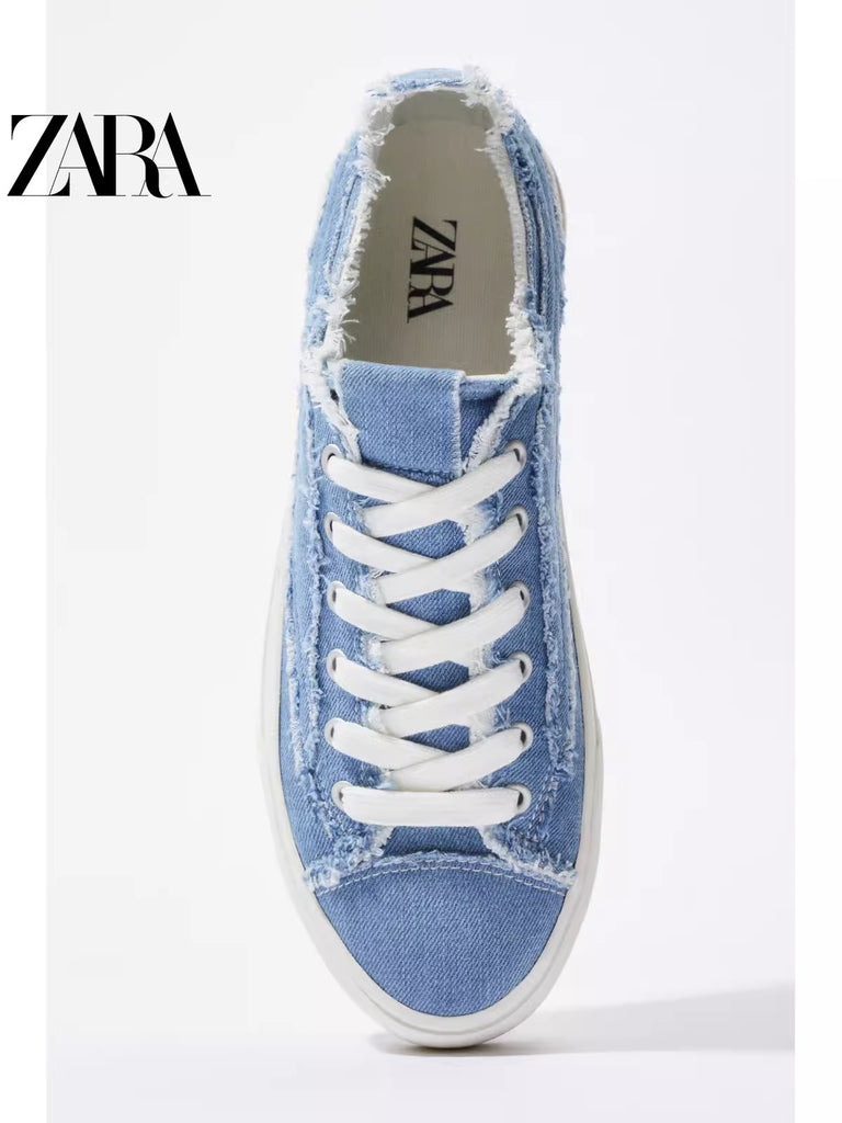 Importé - ZARA NEW - Chaussure Homme Sport baskets  Décontractées - Bleu