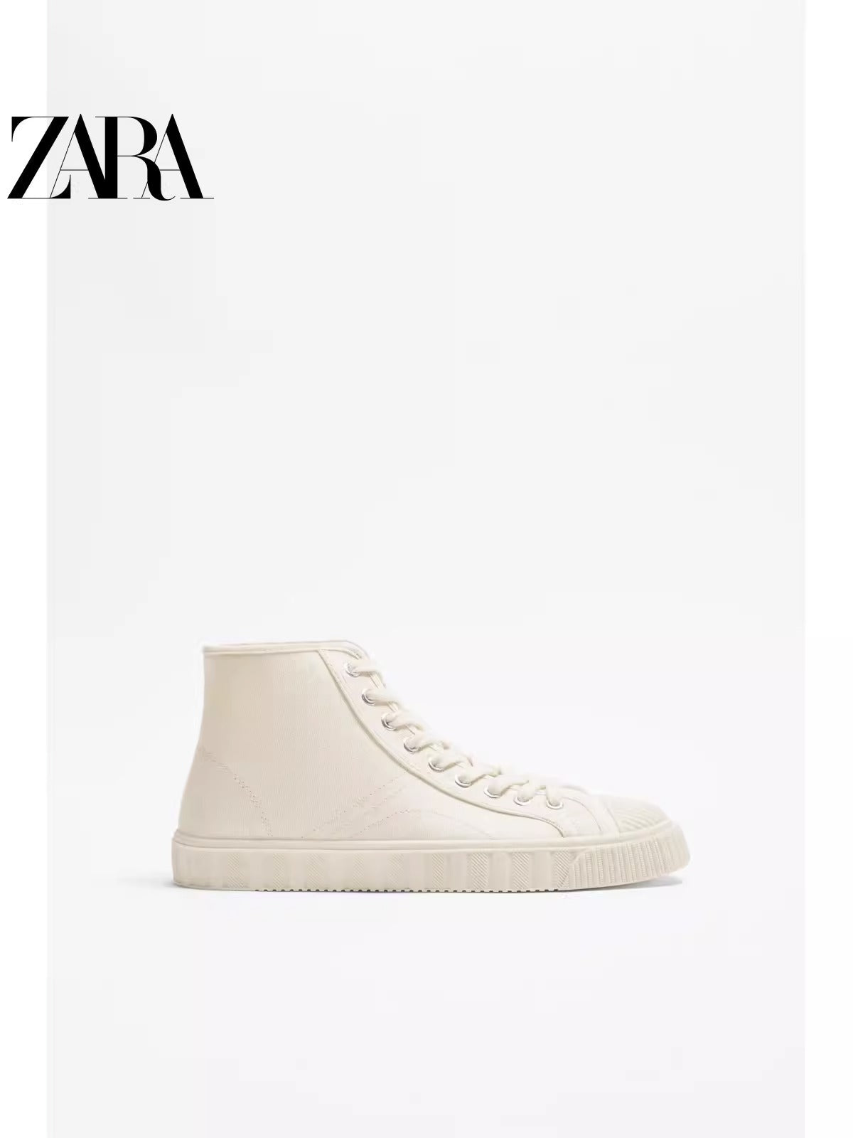 Importé - ZARA NEW - Chaussure Homme Sport baskets Montantes - Blanc