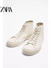 Importé - ZARA NEW - Chaussure Homme Sport baskets  Montantes - Blanc