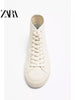 Importé - ZARA NEW - Chaussure Homme Sport baskets  Montantes - Blanc