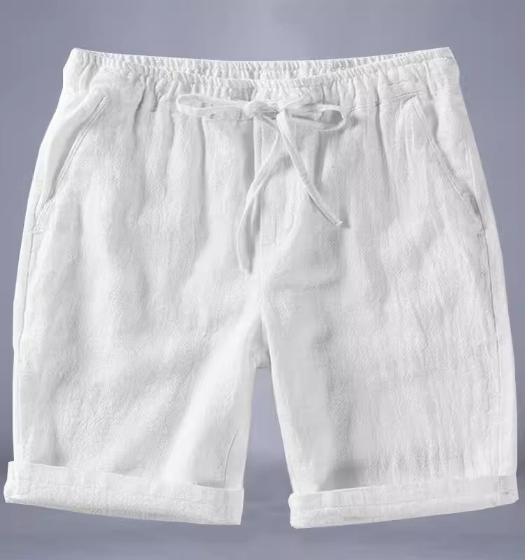 Importé - Shorts Homme Silm Confortables Décontracté En Lin