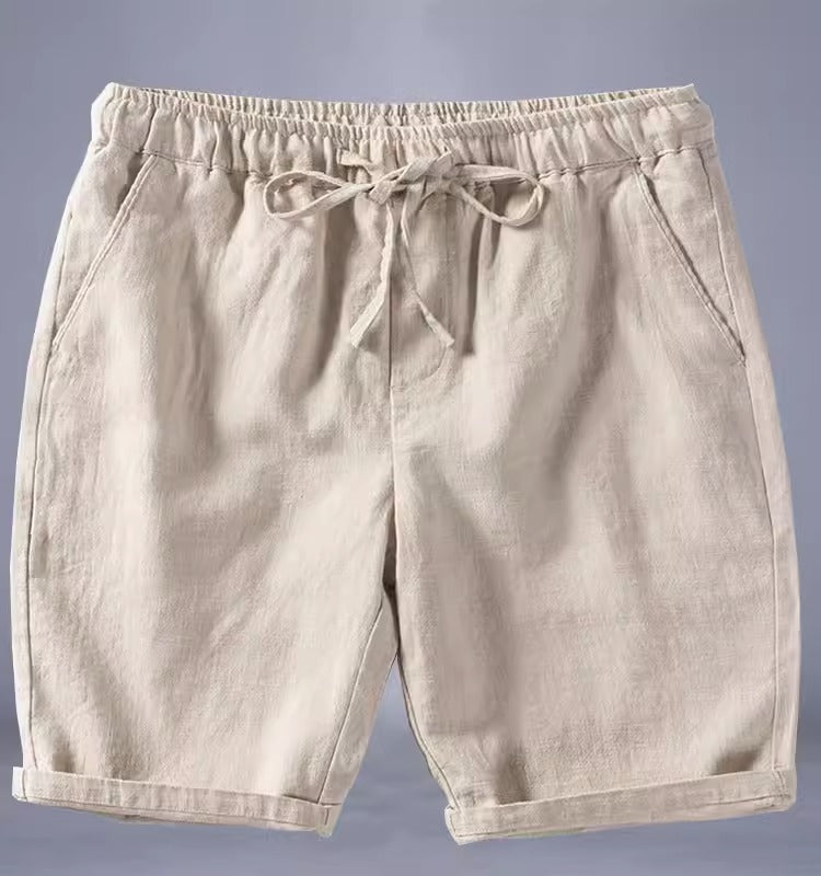 Importé - Shorts Homme Silm Confortables Décontracté En Lin