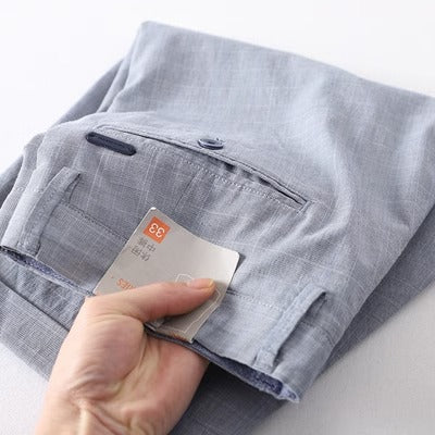 Importé - Short Culotte Homme Décontracté A Carreaux Costume En Stretch