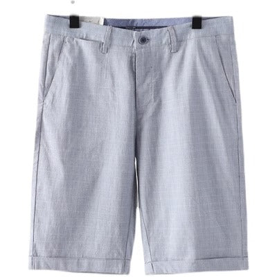 Importé - Short Culotte Homme Décontracté A Carreaux Costume En Stretch