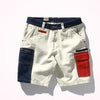 Importé - Short Culotte Homme Décontracté Multi-Poches Style Tendance