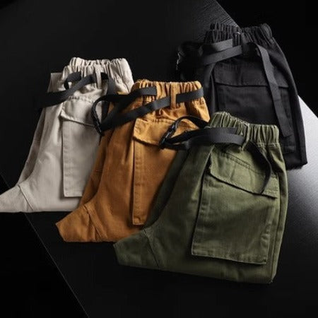 Importé - Pantalon Cargo Homme Confortable Multi-Porches
