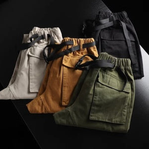 Importé - Pantalon Cargo Homme Confortable Multi-Porches