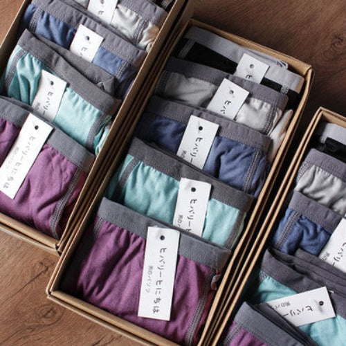 Importé - Lot 5 Boxer Coton Sport Homme Sous-Vêtement