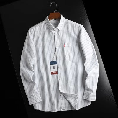 Importé - Chemise Homme A Carreaux Décontractée Manches Longues