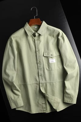 Importé - Chemise Homme Décontractée À Manches Longues Tendance