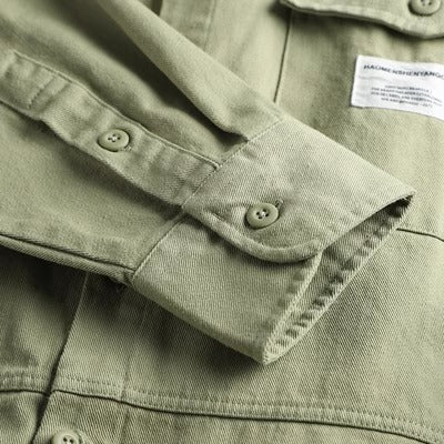 Importé - Chemise Homme Décontractée À Manches Longues Tendance