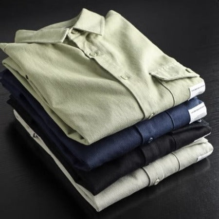 Importé - Chemise Homme Décontractée À Manches Longues Tendance