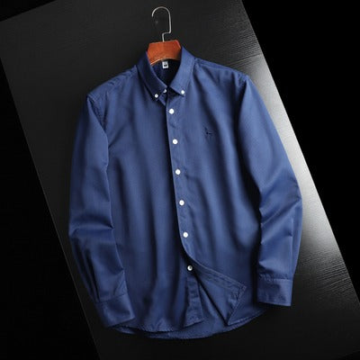 Importé - Chemise Homme Brodée À Manches Longues