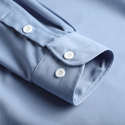 Importé - Chemise Homme Brodée À Manches Longues