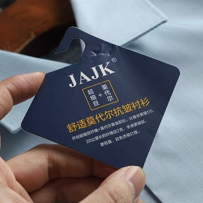 Importé - Chemise Homme  Tendance A Manches Longues Couleur Unie