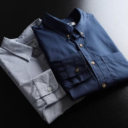 Importé - Chemise Homme Confortable A Manches Longues