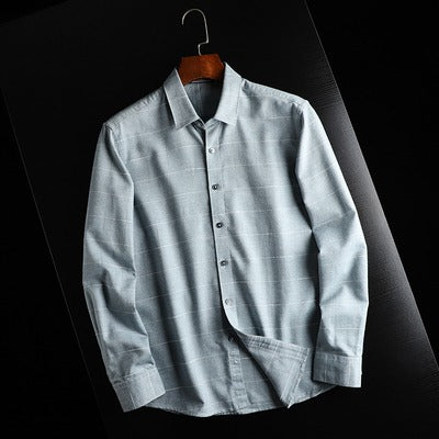 Importé - Chemise Homme Décontractée A Manches Longues