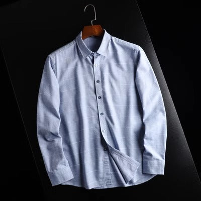 Importé - Chemise Homme Décontractée A Manches Longues