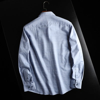 Importé - Chemise Homme Décontractée A Manches Longues