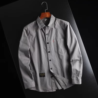 Importé - Chemise Homme Décontractée A Manches Longues