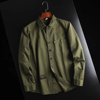 Importé - Chemise Homme Décontractée A Manches Longues