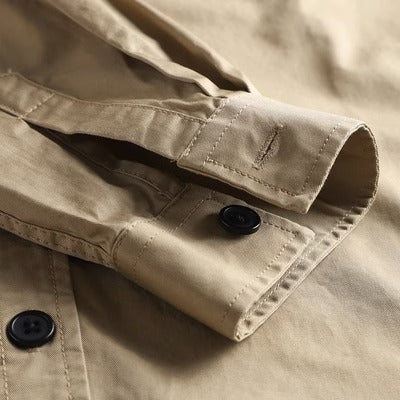 Importé - Chemise Homme Décontractée A Manches Longues