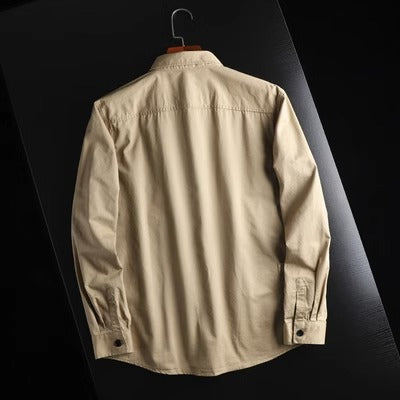 Importé - Chemise Homme Décontractée A Manches Longues