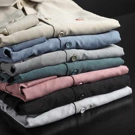 Importé - Chemise Homme Tendance A Manches Longues