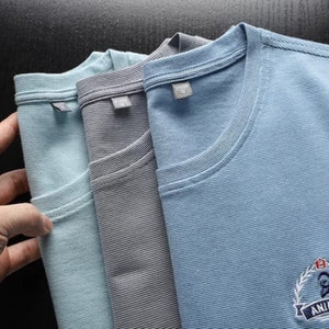 Importé - T-Shirt Hommes Décontractés Manches Courtes