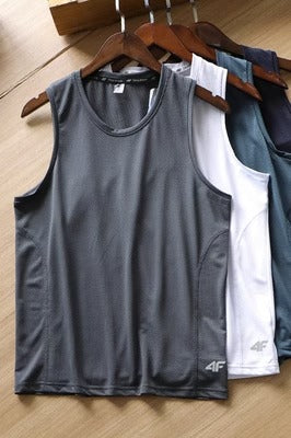 Importé - T-Shirt Col Rond Décontracté Sans Manches En Maille