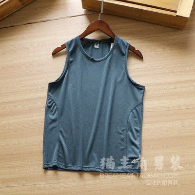 Importé - T-Shirt Col Rond Décontracté Sans Manches En Maille