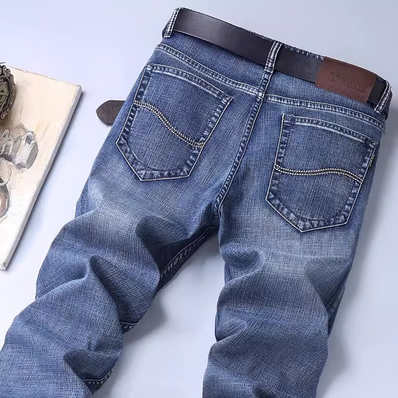 Importé - Pantalon Jean Homme Coton Strech Décontracté