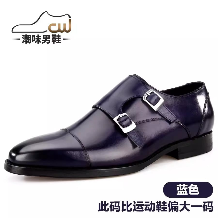 Importé - Chaussure Homme Mocassin Britannique Présidentiel 100% Cuir