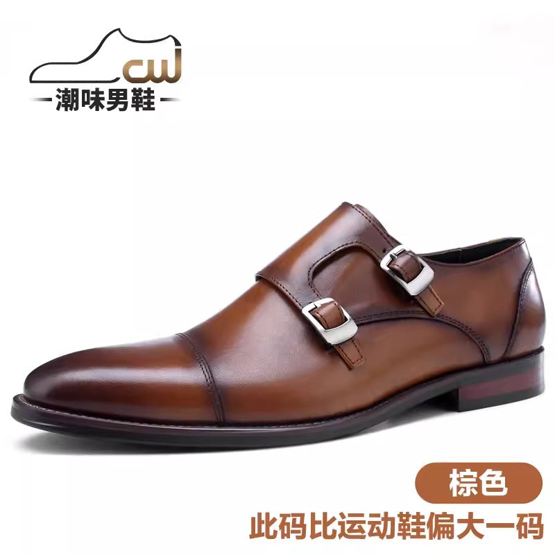 Importé - Chaussure Homme Mocassin Britannique Présidentiel 100% Cuir