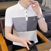 Importé - T-Shirt Polo  Homme Design Tendance Manches Courtes