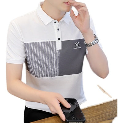 Importé - T-Shirt Polo  Homme Design Tendance Manches Courtes