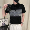 Importé - Polo Homme Manche Courte Motifs Ethniques