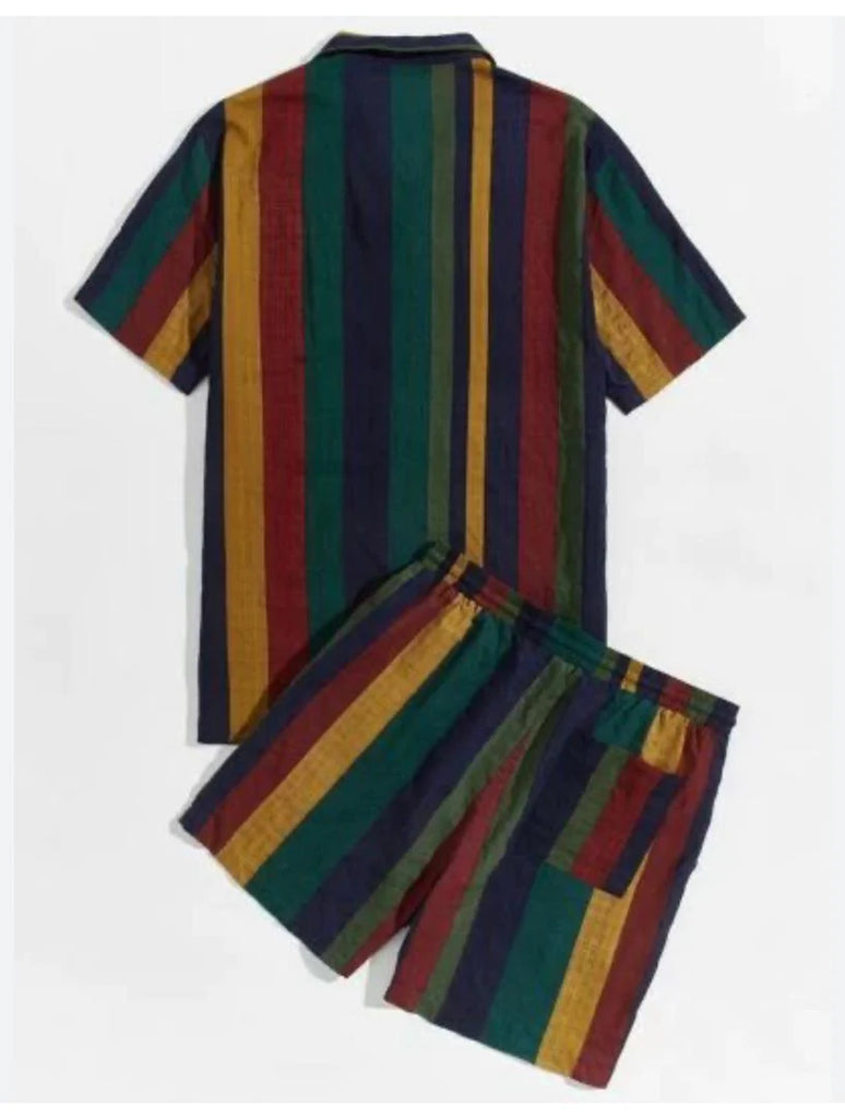 Importé - Ensemble Bermuda Homme Tendance 2 Pièces