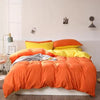 Importé - Ensemble Couette + Drap de Lit + 2 Taie En Microfibre 4 Pièces
