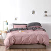 Importé - Ensemble Couette + Drap de Lit + 2 Taie En Microfibre 4 Pièces