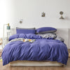 Importé - Ensemble Couette + Drap de Lit + 2 Taie En Microfibre 4 Pièces