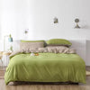 Importé - Ensemble Couette + Drap de Lit + 2 Taie En Microfibre 4 Pièces