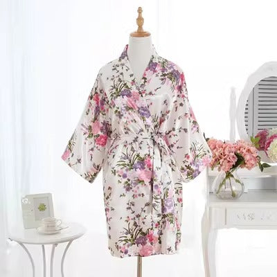 Importe - pyjama peignoir Femme Manches Longues
