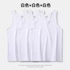 Importé - Lot de 3 T-Shirt Gilet Décontractés Sans-Manches En Pur Coton